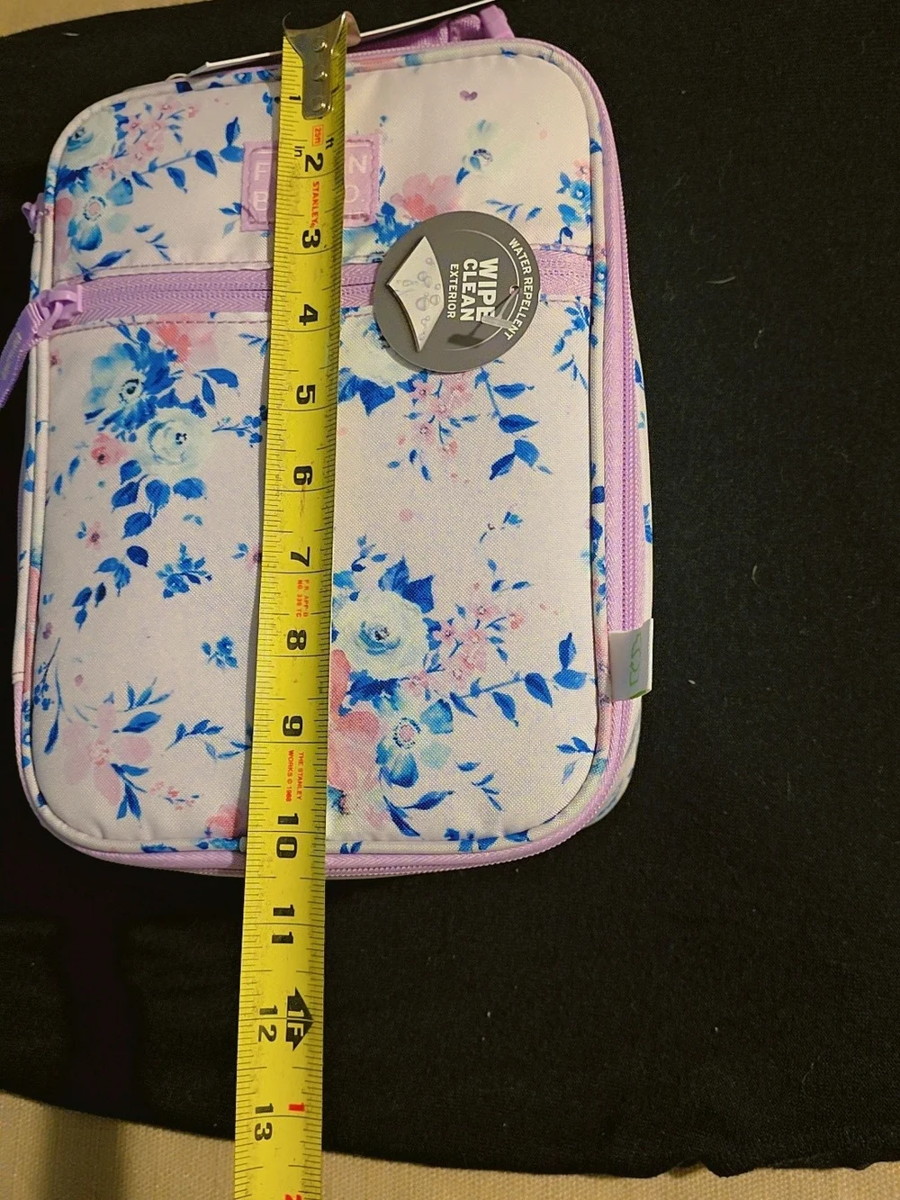 Kids Floral Lunch Bag - Pink & Blue